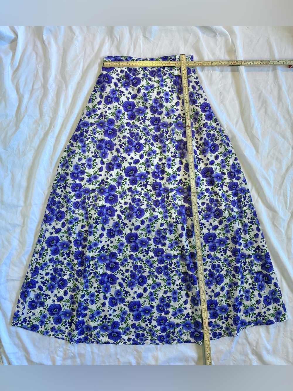Vintage Floral Maxi Skirt - Picture 2 of 4